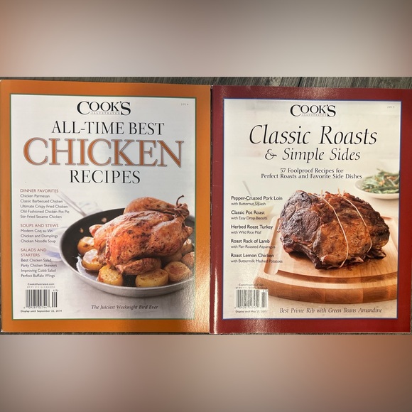 Cook's Illustrated 9 Magazines Lot Foodie Recipes Cooking Culinary Test Kitchen - Picture 6 of 7